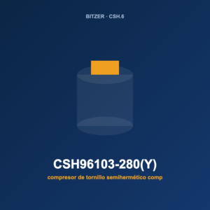Bitzer CSH96103-280(Y), compresor de tornillo semihermético compacto