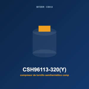 Bitzer CSH96113-320(Y), compresor de tornillo semihermético compacto