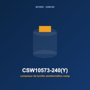 Bitzer CSW10573-240(Y), compresor de tornillo semihermético compacto