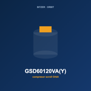 Bitzer GSD60120VA(Y), compresor scroll Orbit