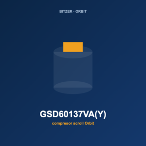 Bitzer GSD60137VA(Y), compresor scroll Orbit