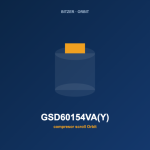 Bitzer GSD60154VA(Y), compresor scroll Orbit