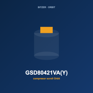 Bitzer GSD80421VA(Y), compresor scroll Orbit