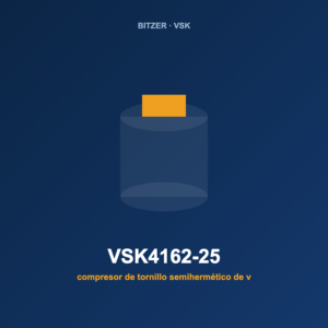 Bitzer VSK4162-25, compresor de tornillo semihermético de velocidad variable